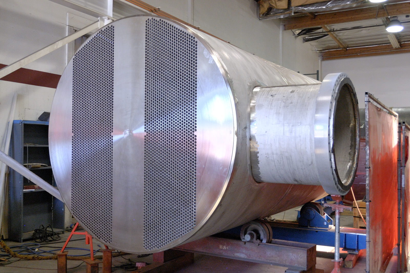 304 SS Stainless Steel Shell and Tube Heat Exchanger TEMA NEN In