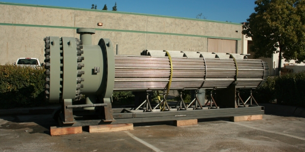 High pressure Alloy 625 Refinery Feed Preheater U Tube Bundle 1