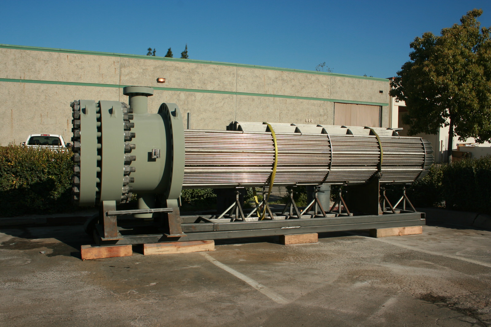 High pressure Alloy 625 Refinery Feed Preheater U Tube Bundle 1