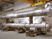 Duplex 2205 Stainless Steel Tubeside and 304 SS Shellside Prehea