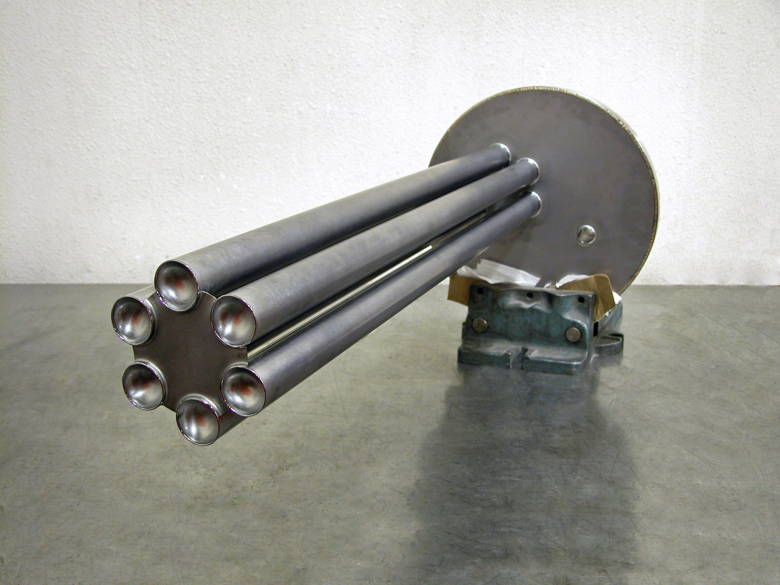 Tantalum Bayonet Heat Exchanger with Solid Tantalum welded Tube