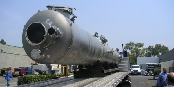 Solid Titanium Column for Bio-Diesel Production