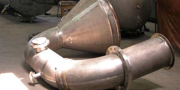 Titanium Spooled Pipe -- Heat Exchanger Inlet