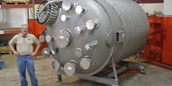 Titanium Grade 2 Jacketed Reactor Pressure Vessel with Titanium