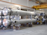 Titanium Shell and Tube Heat Exchangers with Multiple Shells in