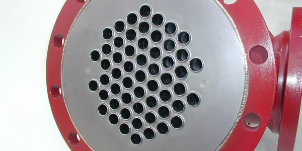 Tantalum Lined Tubesheet Face with Flared Tube to Tubesheet Weld