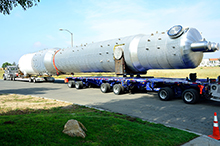 columns – AL6XN Multi-Effect Evaporator 12 x 102 foot 39000 sq ft 005