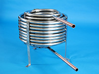 metal finishing - 316SS-Helical-Cooling-Coil